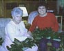 Ann and Jenny working hard.