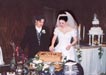 Cutting groom cake